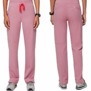 FIGS Kade Cargo Scrub Chalk Pink